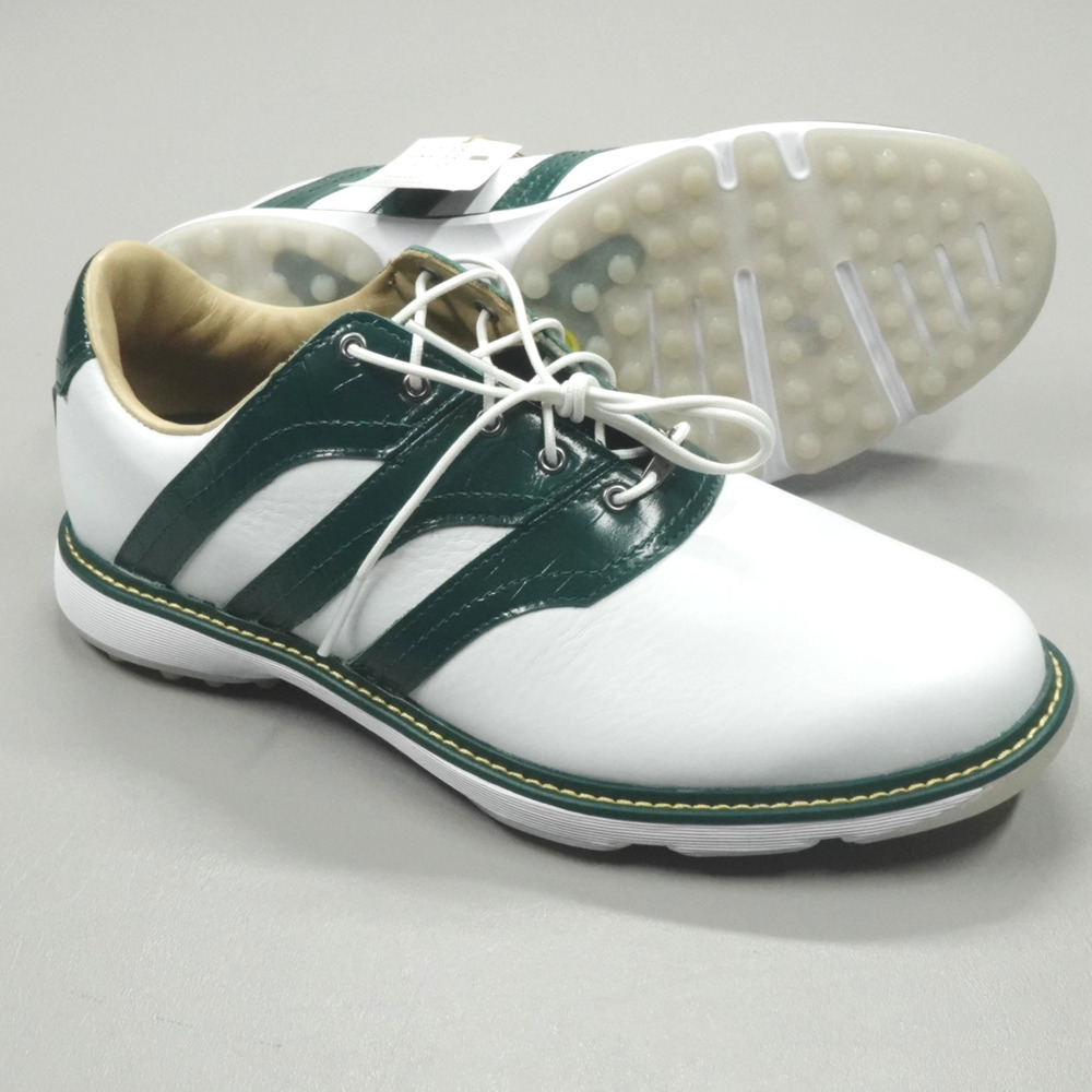 Adidas Men's MC Z-Traxion Classic Leather Spikeless Golf Shoes Size 10 NWT JH612